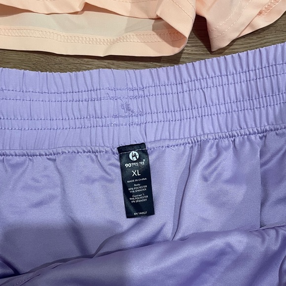 Set of two running athletic shorts size Xl Marika and 90 degree by reflex - Picture 6 of 13